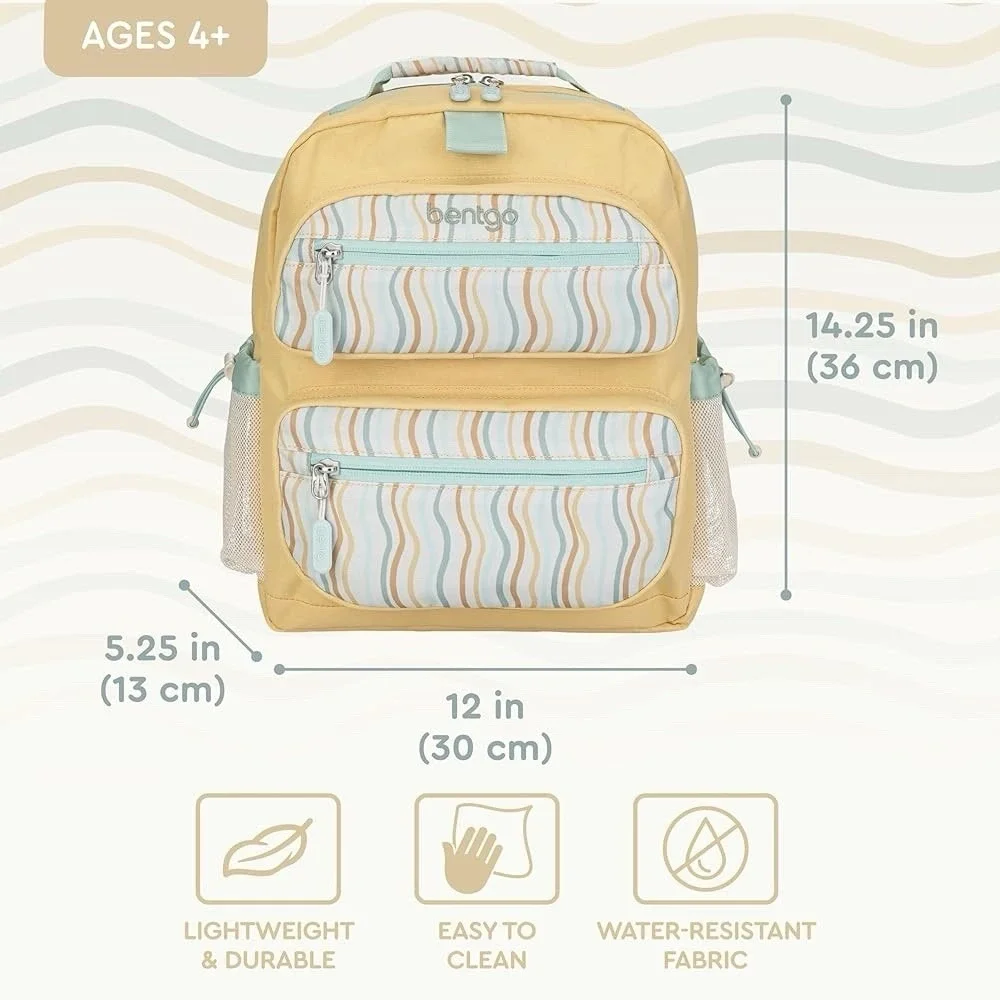 Bentgo Kids Backpack (Whimsy & Wonder Collection) - Lightweight 14'' for School